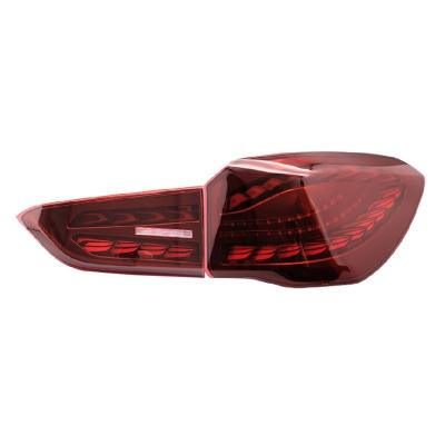 China Auto Industry LED Rear Light Lamp Accessories Upgrade Tail Lights With Dynamic For BMW X1 F49 Dragon Scale 2016-2021 for sale