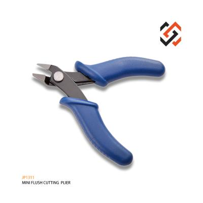 China Carbon Steel Mini Flush Cutters JP1311 Mini Wire Cutting Pliers for sale