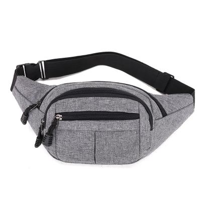 China Wholesale Water Proof Customized Multifunctional Outdoor Sports Cross - Waist Bag, Simple And Soft Canvas Body Bag for sale