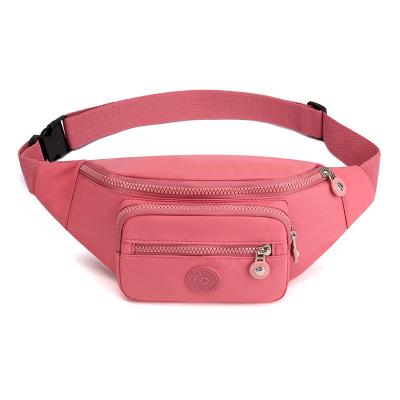 China Water Proof Customized Women's Waist Bag Oxford Cloth Strap Chest Bag Minimalist Fashion Zero Wallet Wholesale for sale