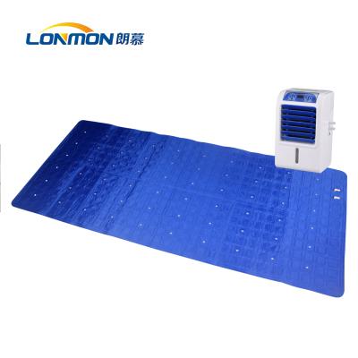 China Custom Cooling Lonmon PVC Green With DC 12V Air Cooler Water Cooling Pad for sale