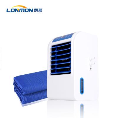 China Electric Lonmon PVC Energy Saving Sleep Sound Air Conditioner Cooling Cool Mattress 160*140cm Mattress Pad for sale