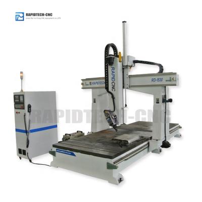 China Machinery Repair Shops RAPIDTECH-CNC HEAVY DUTY 4 AXIS MOLD MAKING CNC ROUTER FOR ALUMINUM for sale