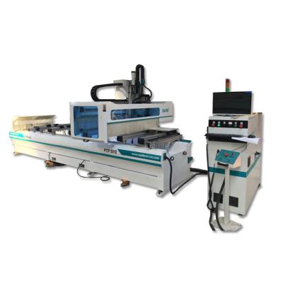 China Garment Shops Style 3 Hot Axis CNC Wood Router PTP Wood Drilling Machine For Panel Furniture for sale