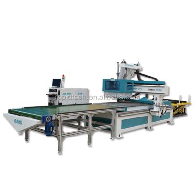 China RD-1325 machinery repair shops cnc engraving cutting machine / cnc automatic router for panel interlocking cutting for sale