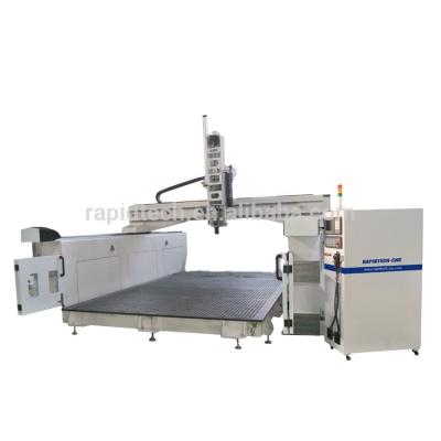 China RAPIDTECH machinery repair shops wood aluminum mold making cnc 3d router machine price for sale