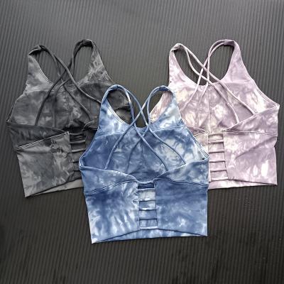 China High Quality Breathable Fitness For Yoga Running Bra Women Gym Exercise Breathable Quick Dry Vest for sale