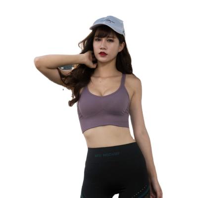 China Fashion Workout GYM Common Wear Y Back Bra Sports Fitness Beauty Yoga Back Hollow-out Sexy Quick-Dry Women Breathable Underwear Women for sale