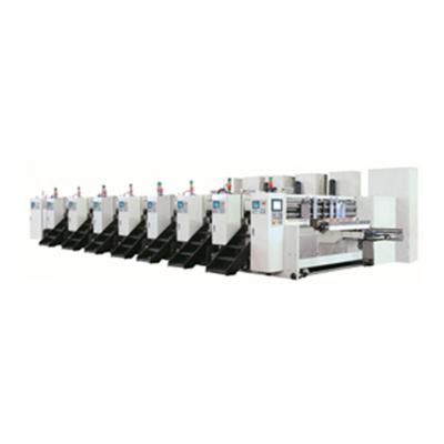 China K9-flexo printing magazines die-cutting and notching printing machine on sale for sale