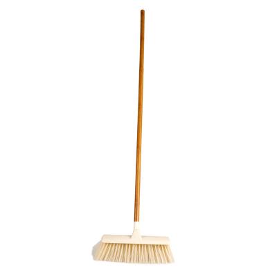 China Home Household Nordic Thin Bamboo Angle 45 Handle Design Style Plastic Broom for sale