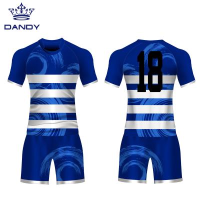 China High Quality Antibacterial With Free Design Fully Bespoke Dye Sublimated Rugby League Jerseys Custom for sale