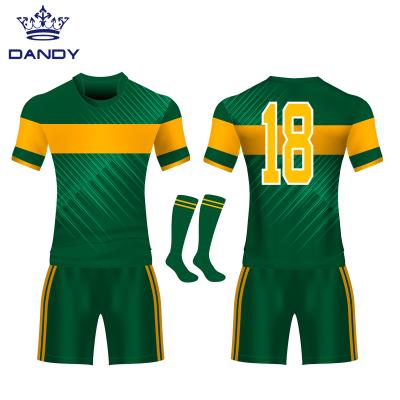 China Wholesale Sublimation Printing Antibacterial Breathable Custom Club Mens Rugby Shirts for sale