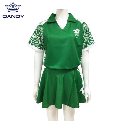 China Shirts & Tops Custom Netball Uniform Skirt Polyester Netball Wholesale Netball Tank Top for sale