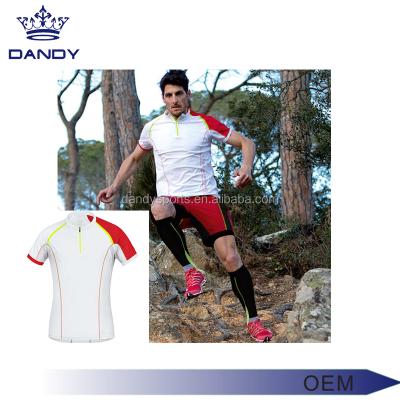 China Antibacterial Slim Fit Gym T-shirt Men Running T-shirts Compression Cheap Quick Dry Shirt For Team for sale