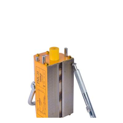 China Foundry Industries 1000 Kg 1T To 10 Ton Lifting Magnet With Release Safety Factor 2.5 Times 3 Times Lifting Permanent Magnetic Lifter for sale