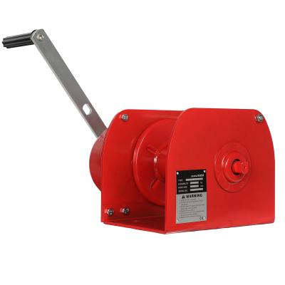 China 1200lbs 1800lbs 2600lbs Portable Heavy Duty Hand Winch With Stainless Rope HWD for sale