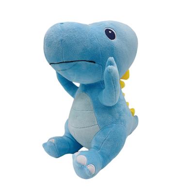 China Plush China Manufacturer High Quality Blue Dinosaur With Wings Pterosaur Multicolor Exquisite Soft Plush Toy For Children for sale