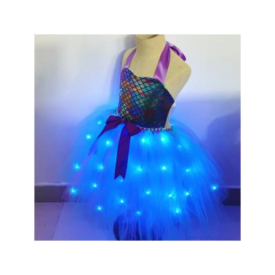 China The other 2021 children's formal dress school girl's ocean mermaid princess girl's dress for sale