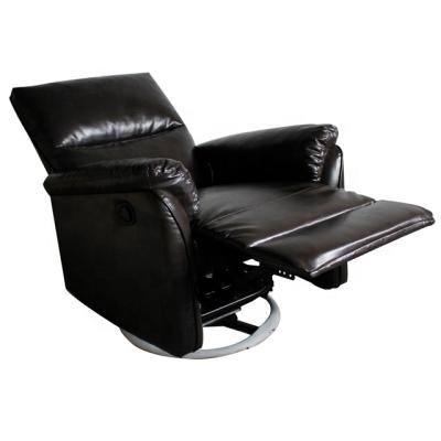 China Manual Massage PU Cover Swivel Rocker Recliner Chair for sale