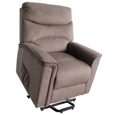 China Extendable Fabric Riser Lift Recliner Chair For Elderly for sale