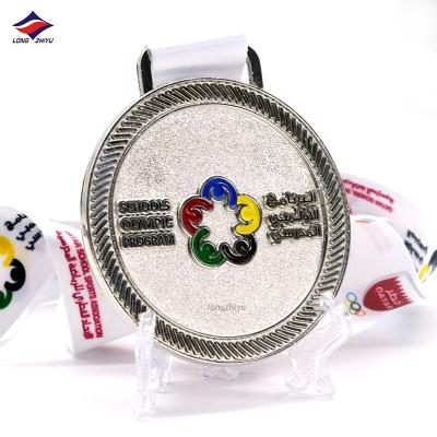 China Europe Custom Design Bali Medals Gold Silver Bronze Sport Race Miraculous Metal Souvenir Medal for sale