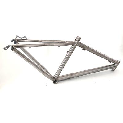 China Customized Lightweight Titanium Bicycle Frame Mini Bike Bicycle Frame for sale