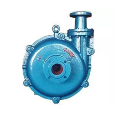 China Automotive Industry Single stage slurry pump horizontal slurry pump high chrome sludge pump for sale