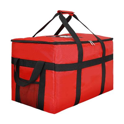 China Side Waterproof Pocket Waterproof Meal Delivery Bag Food Delivery Bag Custom Insulated Commercial Cold Storage Portable Bag for sale