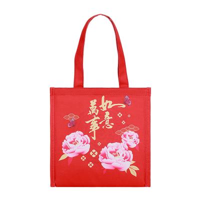 China 2022 New Waterproof Customized Digital Printing Lunch Box Bag Customized Portable Gift Lunch Bag Lunch Box Bag for sale