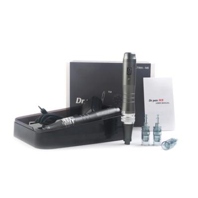 China 6 Velocidades Display Digital Dr Pen M8 Wireless Electric Derma Pen para Rejuvenescimento da Pele à venda