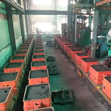 China Economical Sand Casting Machine Foundry Green Casting Machine Valve Making Machine Steel Foundry Equipment And Full Casting Production Line for sale