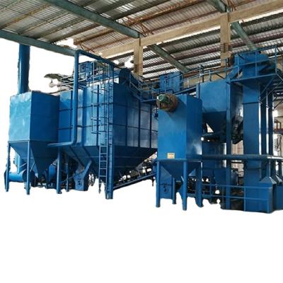 China Building Material Stores Foundry Sand Making Casting Plant / Green Sand Casting Salvage Production Line for sale