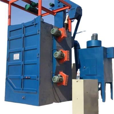 China The metal hanger cleaning chains the hook blast machine shot blasting machine for outdoor cleaning for sale