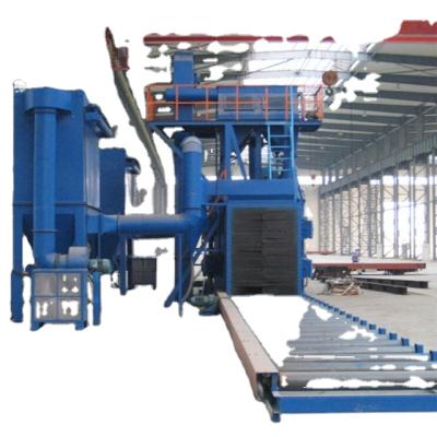 China Building Material Shops Surface Cleaning Q69 Steel Pipe, Steel Structure, Steel Plate Shot Blasting Machine for sale