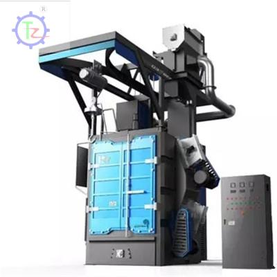 China Metal Cleaning Single Hook Shot Blasting Machine / Shot Cleaning Sandblaster for sale