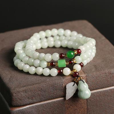 China Wholesale Jewelry Good Lucky Natural Jade Pixiu Bracelet from India for sale