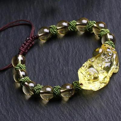 China Environmental Friendly Natural Stone PiXiu Bracelet Brave Troops Buddhist Bracelet Jewelry Female PiXiu Bracelet Drop Shipping for sale