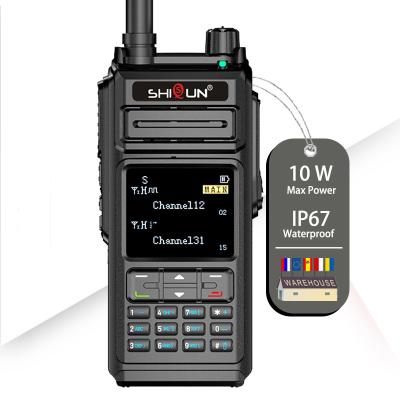 China 5KM-8KM Channels 400-470MHZ 5 Watt 1024 MAH Battery 2000 Waterproof and Rugged Digital Walkie Talkie Long Distance Intercom Walkie Talkie for sale