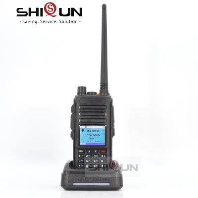 China Best Selling 110*58*32mm Waterproof Long Range Walkie Talkie Rechargeable Two Way Radio Analog for sale