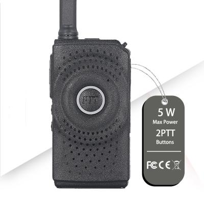 China Ultra-thin Mini Portable Walkie Talkie UHF400-470Mhz USB Radio Long Range 8KM Radio 5W Charge Ultra-thin Two Way Charging for sale