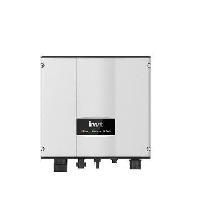 China INVT solar on grid solar inverter 3KW with pure sine wave 120V450VDC input with built in export zero function WIFI 300*280*138mm for sale