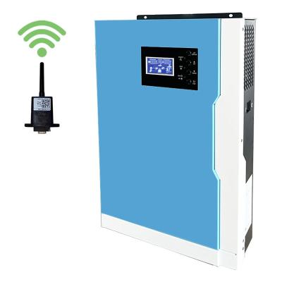 China 3500W 3.5KW Off Grid Inverter 24V 100A MPPT 220V Solar Hybrid Pure Sine Wave Inverter 215*600*400mm for sale