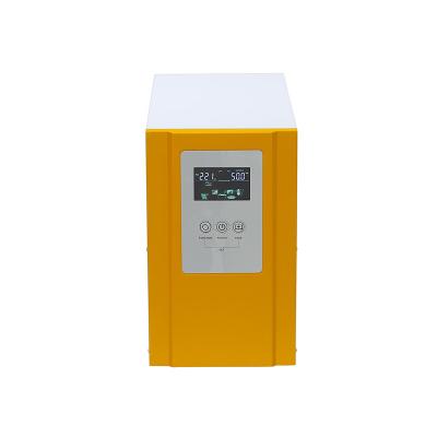 China WD 700W Solar Inverter Off Grid 12V 24V LCD Energy Saving Inverter with MPPT or PWM 340*165*283 for sale