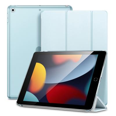 China High End Tpu Ultra Thin 2021 Case esr Brand New 10.2 Inch Full Coverage Tablet Cove Anti-Folding Auto Sleep And Wake Protective Shell For Iapd Case for sale