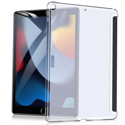 China Light Weight For Ipad 2021 10.2 Inch Tablet 2020 2019 Shockproof Anti Scratch Shell Case Back Cover Perfect Fit Cheap Clear PC And TPU Back Cover for sale