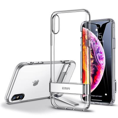 China Vertical And Horizontal High Level Stand ESR Phone Accessories Case For iPhone X/Xs Clear Phone Case for sale