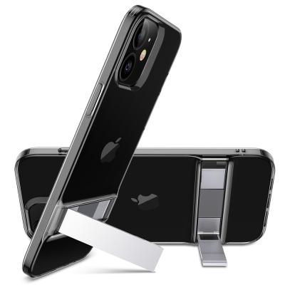 China Good Quality TPU ESR Metal Kickstand Military Grade Phone Accessories For iphone 12 Case for sale