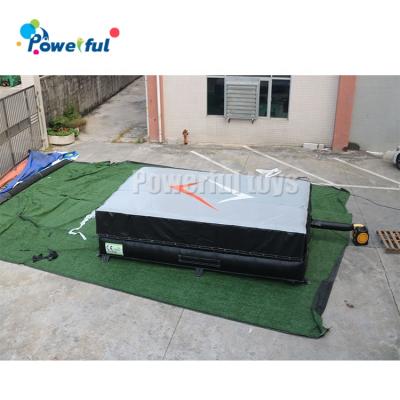 China 5x3m Trampoline Park Airbag Inflatable Pillar Air bag Foam Blocks Replacement Air Cushion for sale