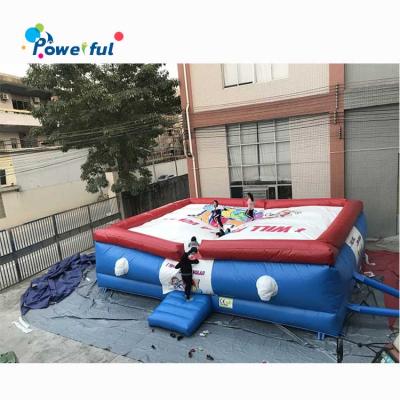 China Outdoor stunt jump air bag inflatable jump airbag for sale customized Te koop