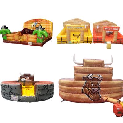 China Commercial inflatable mechanical bull customized size bull riding machine for sale